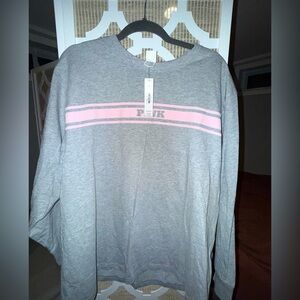 Brand New Women’s / Girls Victoria’s Secret PINK, long sleeve shirt size Large